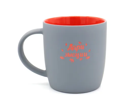 Кружка Spring, софт-тач, красная