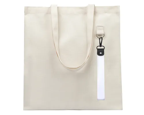 Сумка для покупок LUMISSA 325 г/м² с ремувкой, натуральный/белый