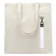 Сумка для покупок LUMISSA 325 г/м² с ремувкой, натуральный/белый