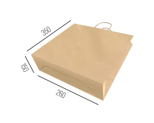 Пакет из бумаги Arrange, Бежевый