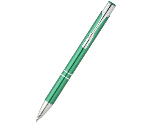 Ручка металлическая Holly, зеленая