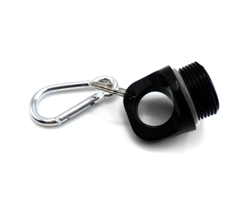 Бутылка пластиковая для воды Clipster, чёрный
