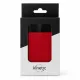 Внешний аккумулятор в металлическом корпусе Apria, 10000 mAh, красный