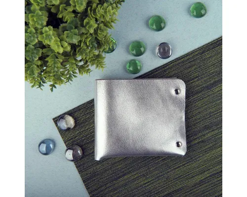 Портмоне кожаное LOFT SILVER