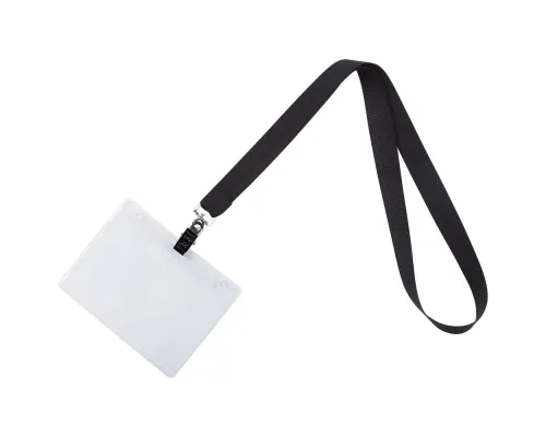 Лента для бейджа Neckband, черная