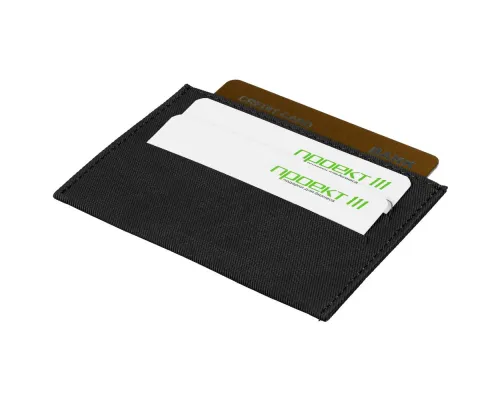 Чехол для карточек Twill, черный