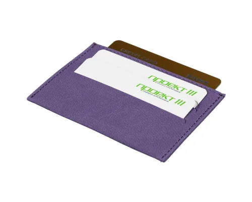 Чехол для карточек Twill, фиолетовый