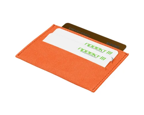Чехол для карточек Twill, оранжевый