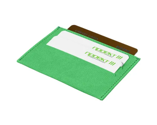 Чехол для карточек Twill, зеленый