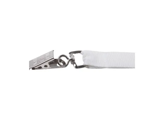 Лента для бейджа Neckband, белая Лента для бейджа Neckband, белая