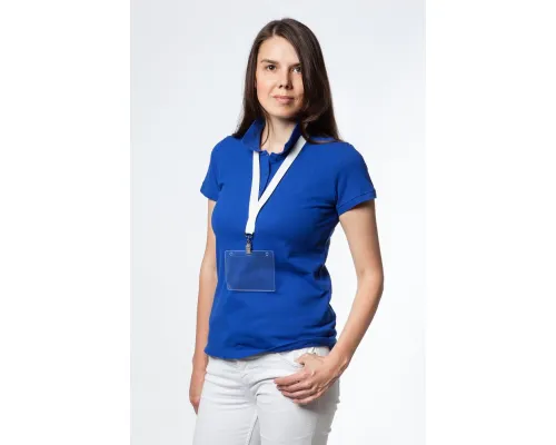 Лента для бейджа Neckband, белая Лента для бейджа Neckband, белая