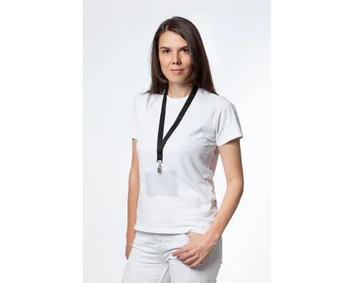 Лента для бейджа Neckband, черная