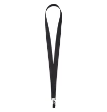 Лента для бейджа Neckband, черная