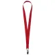 Лента для бейджа Neckband, красная