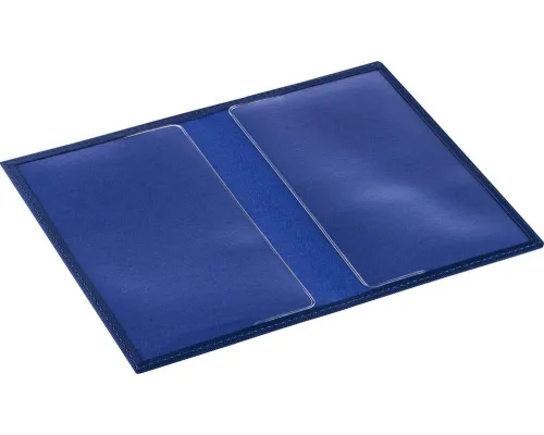 Обложка для паспорта Twill, синяя Обложка для паспорта Twill, синяя