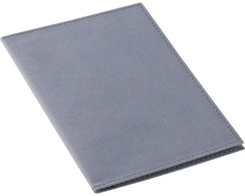 Обложка для паспорта Twill, серая Обложка для паспорта Twill, серая