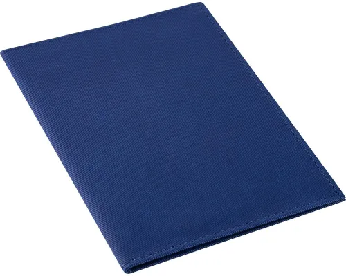 Обложка для паспорта Twill, синяя Обложка для паспорта Twill, синяя
