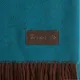 Плед Ermes, бирюзовый