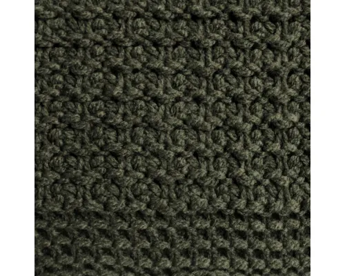 Плед Lattice, зеленый (оливковый)