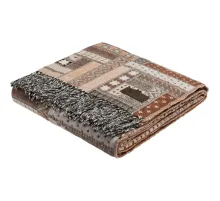 Плед Baltimora, коричневый