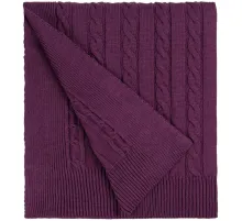 Плед Heat Trick, баклажановый