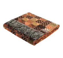 Плед Illinois, коричневый