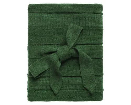 Плед Pleat, зеленый Плед Pleat, зеленый
