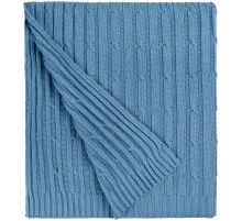 Плед Remit, синий (индиго)