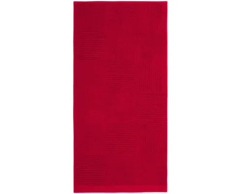 Полотенце Farbe, большое, бордовое