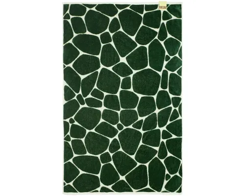 Полотенце Giraffe, большое, бежевое с зеленым