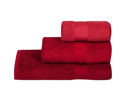 Полотенце махровое Soft Me Small, бордовое
