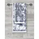 Полотенце махровое Vintage Large, серо-голубое