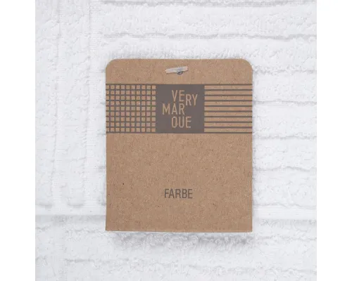 Полотенце Farbe, большое, белое