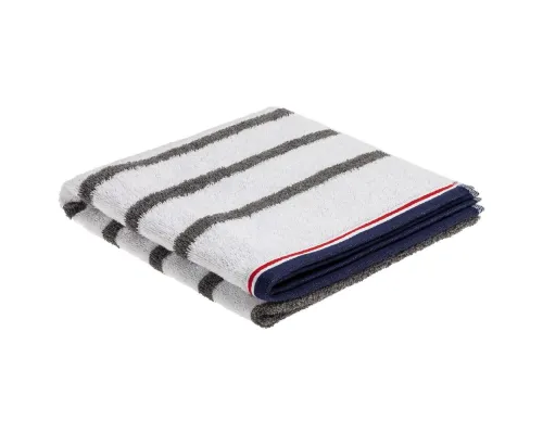 Полотенце Athleisure Strip Large, белое