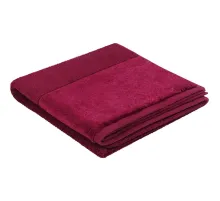 Полотенце Bamboo Luxe, среднее, малиновое