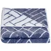 Полотенце махровое Tiler Large, серо-голубое
