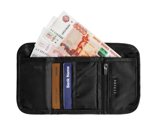 Кошелек Torren с RFID-защитой, черный Кошелек Torren с RFID-защитой, черный