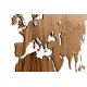 Деревянная карта мира World Map Wall Decoration Exclusive, орех