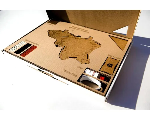 Деревянная карта мира World Map Wall Decoration Large, коричневая Деревянная карта мира World Map Wall Decoration Large, коричневая