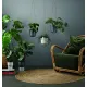 Горшок для растений Flowerpot, подвесной, серый