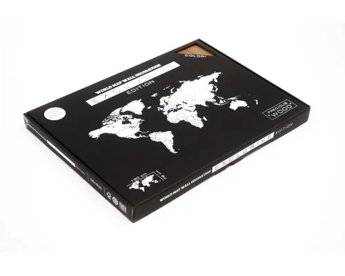 Деревянная карта мира World Map Wall Decoration Exclusive, орех Деревянная карта мира World Map Wall Decoration Exclusive, орех