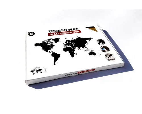 Деревянная карта мира World Map Wall Decoration Large, коричневая Деревянная карта мира World Map Wall Decoration Large, коричневая