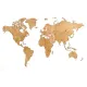 Деревянная карта мира World Map Wall Decoration Exclusive, дуб