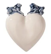 Фарфоровое сердце «Hasen»