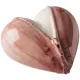 Фарфоровое сердце Zipped Heart