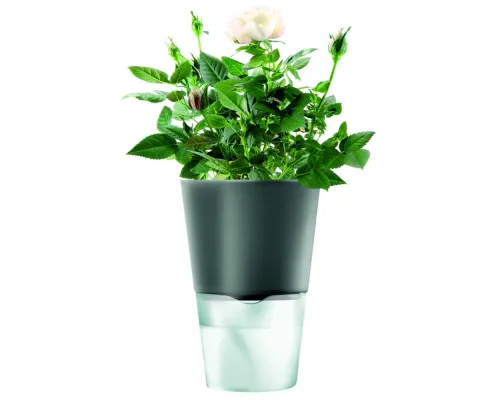 Горшок для растений Flowerpot, фарфоровый, серый Горшок для растений Flowerpot, фарфоровый, серый
