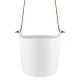 Горшок для растений Flowerpot, подвесной, белый