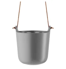 Горшок для растений Flowerpot, подвесной, серый