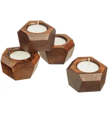 Набор подсвечников Wood Job