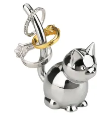 Подставка для колец Zoola Cat, хром